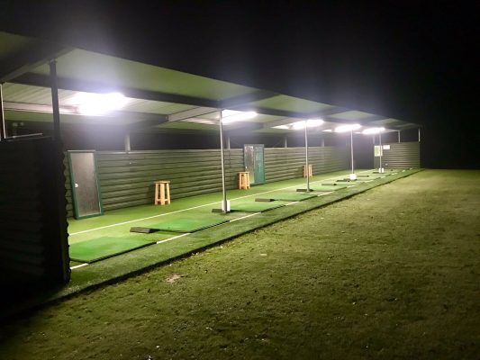 LED verlichting bij de Edese golfclub Papendal